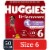 Huggies Little Movers Baby Diapers Size 6 (35+ lbs) Perspective: front