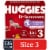Huggies Little Movers Baby Diapers Size 3 Perspective: front