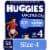 Huggies OverNites Baby Diapers Size 4 (22-37 lbs) Perspective: front