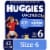 Huggies OverNites Baby Diapers Size 6 (35+ lbs) Perspective: front