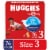 Huggies Little Snugglers Baby Diapers Size 3 (16-28 lbs) Perspective: front