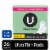 U by Kotex Clean & Secure Ultra Thin Pads with Wings Regular Absorbency Pads Perspective: front