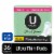 U by Kotex Clean & Secure Ultra Thin Pads with Wings, Regular Absorbency Perspective: front