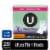 U by Kotex Clean & Secure Ultra Thin Overnight Pads with Wings Perspective: front