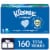 Kleenex Trusted Care Facial Tissues Flat Box Perspective: front
