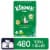 Kleenex Soothing Lotion Facial Tissues with Coconut Oil Aloe & Vitamin E Flat Box Perspective: front