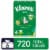 Kleenex Soothing Lotion Facial Tissues with Coconut Oil Aloe & Vitamin E Flat Box Perspective: front