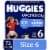 Huggies Overnites Nighttime Baby Diapers Size 6 Perspective: front