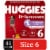 Huggies Little Movers Baby Diapers Size 6 (35+ lbs) Perspective: front