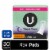 U by Kotex Clean & Secure Overnight Maxi Pads Perspective: front