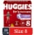 Huggies Little Movers Baby Diapers Perspective: front