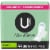 U by Kotex Clean & Secure Ultra Thin Pads with Wings, Heavy Absorbency Perspective: front