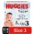 Huggies Snug & Dry Baby Diapers, Size 3 (16-28 lbs) Perspective: front