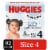 Huggies Snug & Dry Baby Diapers, Size 4 (22-37 lbs) Perspective: front