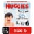 Huggies Snug & Dry Baby Diapers, Size 6 (35+ lbs) Perspective: front