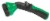 Dramm One Touch Shower & Stream Green Perspective: front