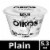 Oikos® Plain Blended Greek Yogurt Cup Perspective: front