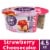 Dannon Light + Fit REMIX Strawberry Cheesecake Nonfat Greek Yogurt Cups with Mix-Ins Perspective: front
