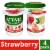 Activia Low Fat Probiotic Strawberry Yogurt Cups Perspective: front