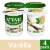 Activia Low Fat Probiotic Vanilla Yogurt Cups Perspective: front