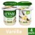 Activia Vanilla Probiotic Nonfat Yogurt Cups Perspective: front