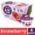 Dannon Light + Fit Strawberry Flavored Greek Fat Free Yogurt Cups Perspective: front
