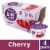 Dannon Light + Fit Cherry Flavored Greek Fat Free Yogurt Cups Perspective: front