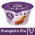 Dannon Light + Fit Pumpkin Pie Greek Fat Free Yogurt Cup Perspective: front