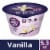 Dannon Light + Fit Vanilla Greek Fat Free Yogurt Cup Perspective: front