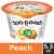 Two Good™ Lowfat Peach Greek Yogurt Cup Perspective: front