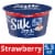 Silk Greek Style Strawberry Coconut Milk Yogurt Alternative Cup Perspective: front