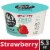 So Delicious Dairy Free Strawberry Coconut Milk Yogurt Cups Perspective: front