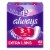 Always Xtra Protection 3-in-1 Extra Long Daily Liners Perspective: front