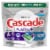 Cascade Platinum ActionPacs + Dishwasher Cleaner Fresh Scent Dishwasher Detergent Pods Perspective: front