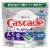 Cascade Platinum ActionPacs + Dishwasher Cleaner Fresh Scent Dishwasher Detergent Pods Perspective: front