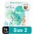 Pampers Pure Protection Baby Diapers Size 2 (12-18 lbs) Perspective: front