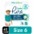Pampers Pure Protection Size 6 Baby Diapers Perspective: front