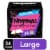 Ninjamas Nighttime Bedwetting Girls Underwear Size L/XL Perspective: front