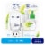 Febreze Bamboo LIGHT Fade Defy PLUG Air Freshener Starter Kit & Single Oil Refill Perspective: front