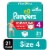 Pampers Cruisers 360 Baby Diapers Size 4 (22-37 lbs) Perspective: front