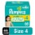 Pampers Swaddlers Baby Diapers Size 4 (22-37 lbs) Perspective: front