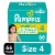 Pampers Swaddlers Active Baby Diaper Size 4 Perspective: front