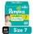 Pampers Swaddlers Active Baby Diaper Size 7 Perspective: front