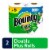Bounty Select-A-Size Prints Double Plus Paper Towels Perspective: front