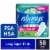 Always Ultra Thin Pads with Wings Long Super Absorbency Size 2 Unscented Perspective: front