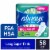 Always Ultra Thin Pads with Wings Long Super Absorbency Size 2 Unscented Perspective: front