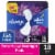 Always Radiant Overnight Feminine Pads for Women, Size 5, Extra Heavy Nighttime, with Wings Perspective: front