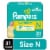 Pampers Swaddlers Newborn Baby Diapers Size 0 (<10 lbs) Perspective: front