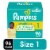 Pampers Swaddlers Diapers Size 1 Perspective: front