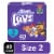 Luvs Baby Diapers Size 2 (12-18 lbs) Perspective: front